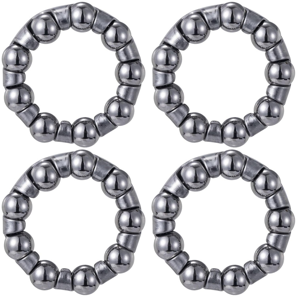 4Pcs 1/4 in X 9 Balls Bicycle Crank Ball Bearing Bottom Bracket Bearings
