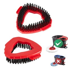 2PCS Mop Replacement Head Base Scrub Brush Mop Head for EasyWring 1-Tank2859