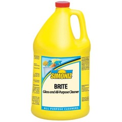 Case of 4 Gallons Simoniz Brite Glass & All-Purpose Cleaner