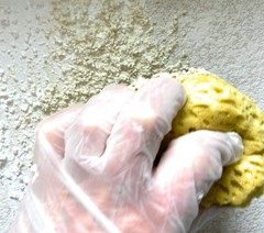 Orange Peel & Knockdown Texture Combo Sponge for Easy Wall Finishing