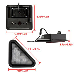 LED Work Light Kit & Halogen Rear Tail Light 6670284 For Bobcat 773 863 A300