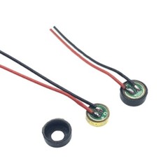 10PCS Electret Condenser 2 Leads 4*1.5mm Microphone