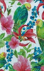 200 10×13 Pink Tropical Flowers Parrot Designer Poly Mailers Envelopes Bags
