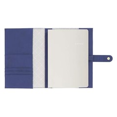 kikki.K A5 NOTEBOOK HOLDER SIGNATURE RANGE INDIGO