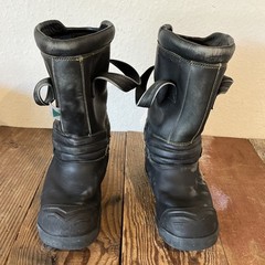 PAIR HAIX FIRE HERO MENS SIZE 7.5 FIREFIGHTING BOOTS LEATHER