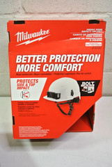 For Milwaukee 48-73-1337 Gray BOLT Front Brim Helmet – Type 2, Class E