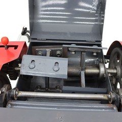 Auto Feed Hay Crusher 220V Straw Corn Cutter Pulverizer 6 Blade with Conveyor