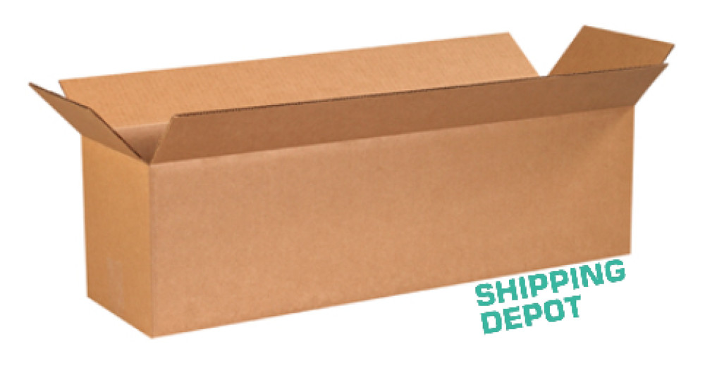 Pack of 25 28x8x8 Kraft Cardboard Cartons Mailer Shipping Corrugated Packing Box