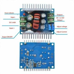 DC-DC Converter 20A300W Step Down Buck-Boost Power Adjustable Charger Board Tool