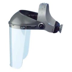 Fibre-Metal By Honeywell F300 Faceshield Headgear,Hdpe/Noryl Crown,Gry