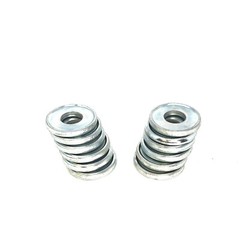 12 Pcs Land Pride Cutter Flex Coupler Shaped washers P/N 07-013