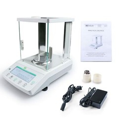 U.S. Solid Analytical Balance 220 x 0.0001 g 0.1mg Scale For Powder And Liquid