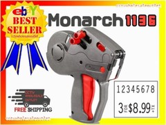 Genuine Monarch 1136-01 Price Gun By Authorized Dealer with Free Shipping