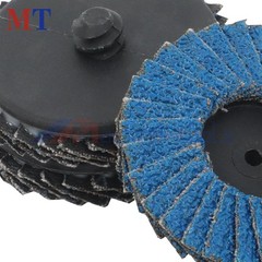 20 Pack 2 Inch 40/60/80/120 Grit Mixed Curved Sanding Discs Set for Die Grinder