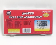 300 Snap Ring Assortment Kit Set Circlip 18 C-Clip Internal Retaining Ring Set