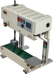 Continuous Bag Band Sealing Machine, 0.24-0.47 in Seal Width, Vertical Band Seal