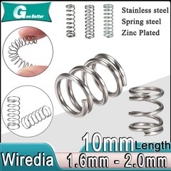 Compression Spring Various Size 0.4-2mm Diameter & 10mm Length Pressure Small