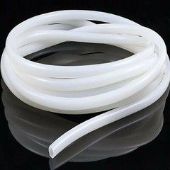 Silicone Tube Hose White Food Grade High Temp Flexible 2-38mm ID x 4-44mm OD