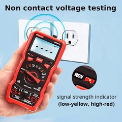 Multimeter 6000 Counts Digital Multimeter Auto Ranging TRMS AC DC Voltmeter Ohm