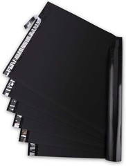Waterproof Black Poly Mailers 14.5×19 – Reliable Self-Seal Shipping Bags