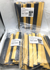 CrystalGlide Kaleida Lot of 3, 140 Pcs Adhesive Rectangular .78×9.44 GCA-020.240
