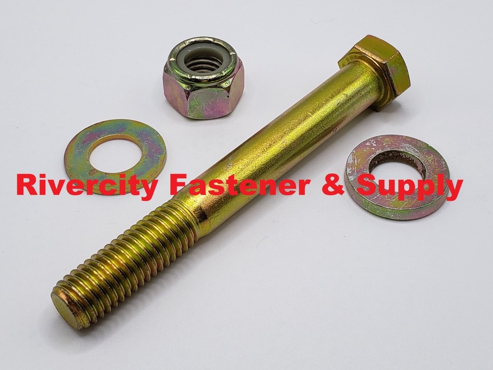 9/16-12×4-1/2 Hex Head Cap Screws 9/16-12 x 4.5 Bolts 9/16×12 x 4-1/2 Grade 8