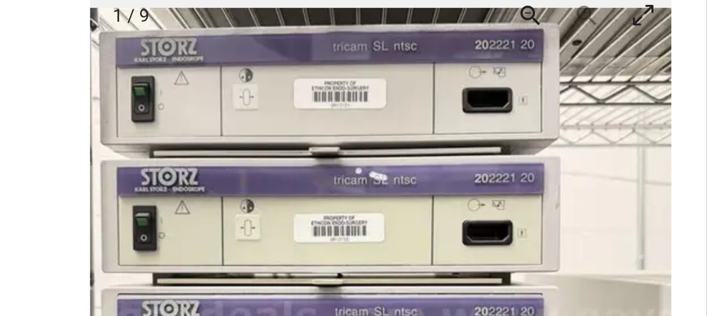KARL STORZ 202221-20 TRICAM SL NTSC CAMERA CONTROL UNIT VIDEO CCU TESTED