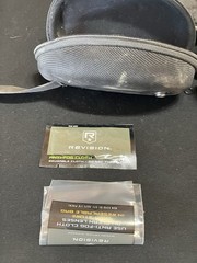 Revision Stingerhawk Frameless Safety Glasses Kit, Clear & Gray Lenses