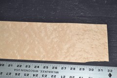 Birdseye Maple Raw Wood Veneer Sheet 5 x 31 inches 1/42nd thick 35138-88