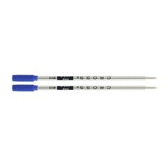 Cross Fine Tip Ball Pen Refill Pack of 2 Compatible with Cross Ball Pen Blue