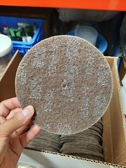 10 Pack – 6” x 1/4″ Scotch-Brite Cut & Polish Finishing Disc Medium 1/4” Arbor