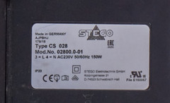 150w 230 VAC Heater DIN Rail Mount Stego Type CS 028 (02800.0-01)