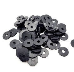 6mm ID Rubber Flat Washers 19mm OD x 1.6mm Thick Sealing Spacer 6 x 19 x 1.6mm