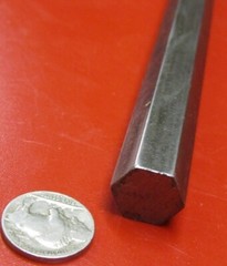 4140 Alloy Steel Hex Rod 5/8″ Hex x 5 Foot Length
