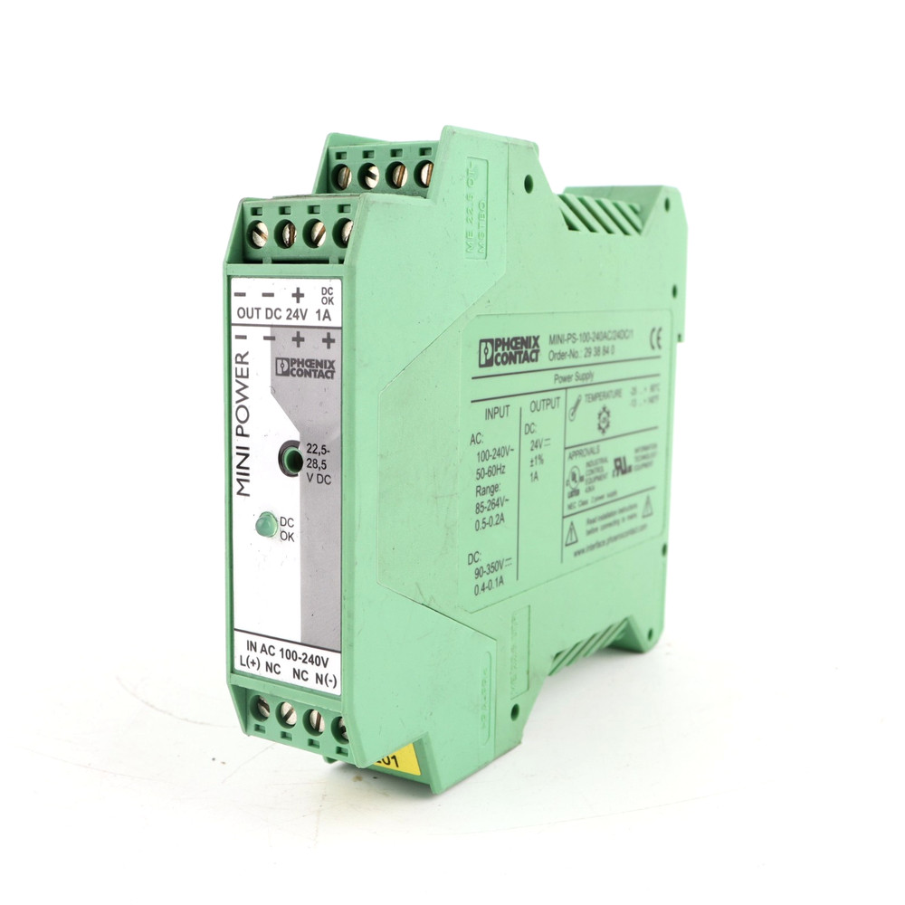 Phoenix contact 2938840 MINI-PS-100-240AC/24DC/1