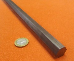 4140 Alloy Steel Hex Rod 5/8″ Hex x 5 Foot Length