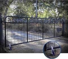 Galvanized Steel Gate Wheel – 500lbs Capacity, Easy Installation Support Wheel