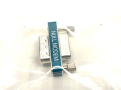 L-Com DMA060MF Slimline Null Modem Adapter, DB9 Male To Female LOT OF 2