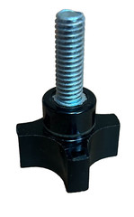 4 Pack 5/16″ x 1″ Thumb Hand Finger Wing Handle Grip Twist Knob Nut Screw Bolt