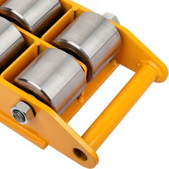 12 T 26400lbs Machinery Skates Heavy Duty Dolly Machine Movers Cargo Trolley