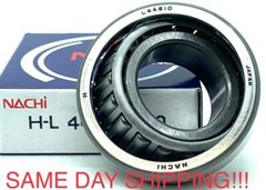 NACHI JAPAN L44643/L44610 1″ Tapered Roller Bearings Set A14 JD8933/JD8253 !!!