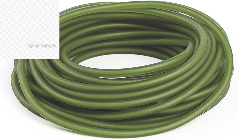 10ft Black Latex Rubber Tubing 1/4 ID 3/8 OD Slingshot Bands Catapult Elastic Pi
