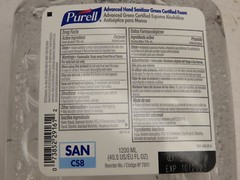 2 Purell Alcohol Foaming Advanced Hand Sanitizer Refill-CS8 Touch-Free 7851-02