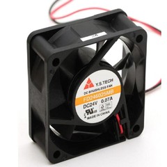 Y.S Tech 24V 0.07A DC Brushless Fan FD246025MB