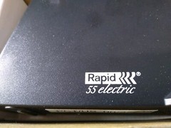 Rapid 55 Electric Stapler Standard 1/4″ Staples up to 12 sheets – USED Tested