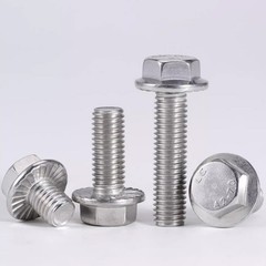 M4 M5 M6 M8-M12 Flanged Hexagon Head Bolts Flange Hex Screws A2 Stainless Steel