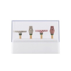 4 Pcs/box Dental Silicone Diamond 135°C Autoclavable Composite Polishing Wheel