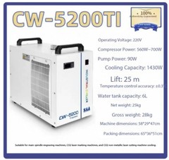 Industrial Chillers,Compact Spindle Cooling,Laser Industrial CirculatingChillers