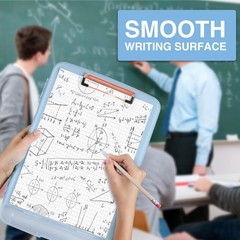 Plastic Clipboards With Storage High Capacity 8.5×11 In Letter A4 Pen Holder
