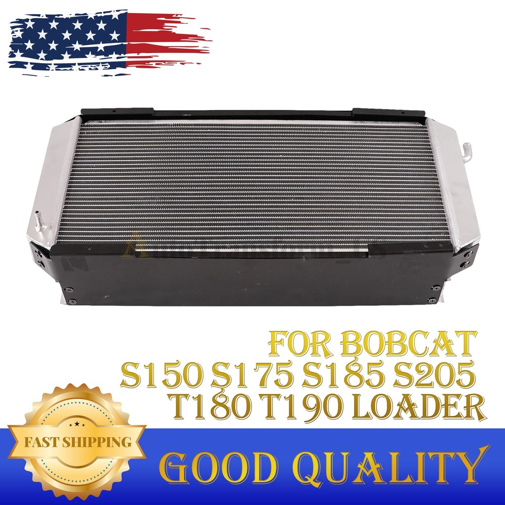 For Bobcat S150 S150G S160 S175 S185 S205 Radiator 6686077 6734100 7152356